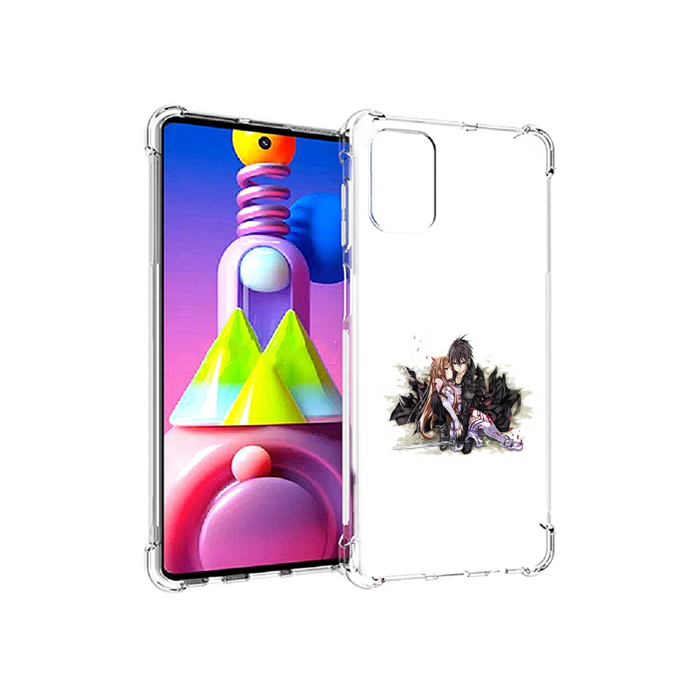 

Чехол MyPads Tocco для Samsung Galaxy M51 аниме асуна (PT156838.490.222), Прозрачный, Tocco
