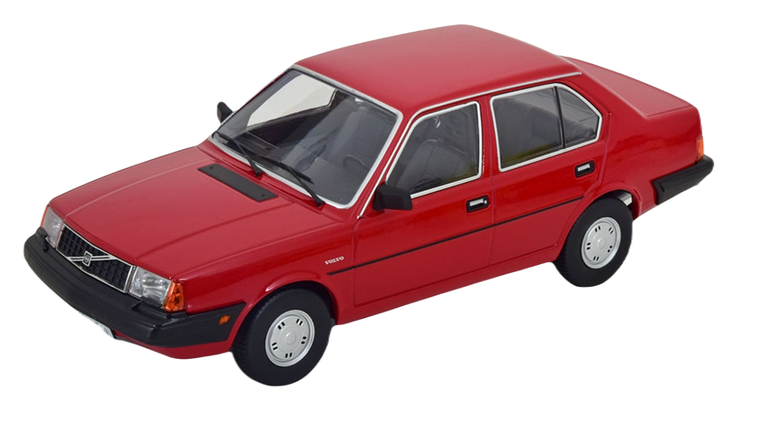 Модель коллекционная TRIPLE 9 Volvo 340 1987 red