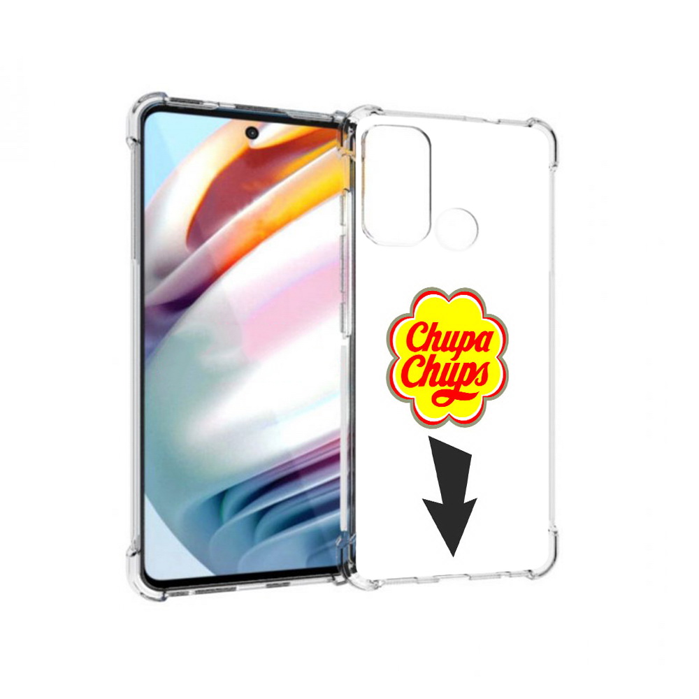 

Чехол MyPads Tocco для Motorola Moto G60 чупа чупс (PT227068.360.694), Прозрачный, Tocco