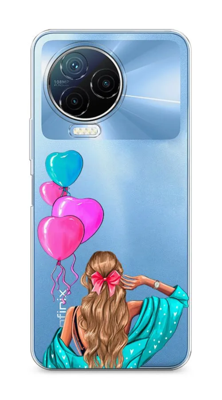 

Силиконовый чехол Awog "День Рождения" для Infinix Note 12 Pro 4G, Прозрачный, 3102250-7