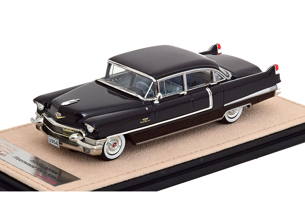 

Модель коллекционная STAMP Cadillac fleetwood sixty special 1956 black, Черный