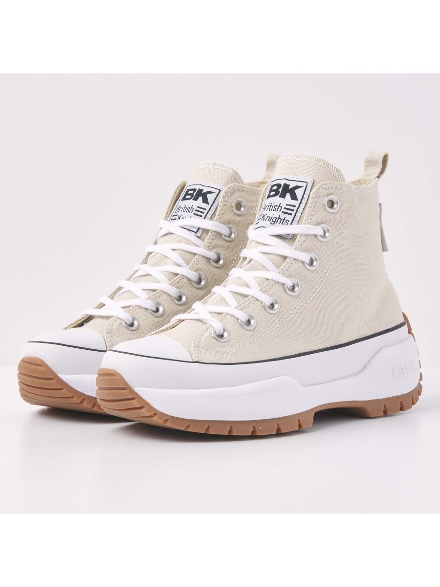 

Кеды женские British Knights KAYA MID FLY бежевые 41 RU, KAYA MID FLY
