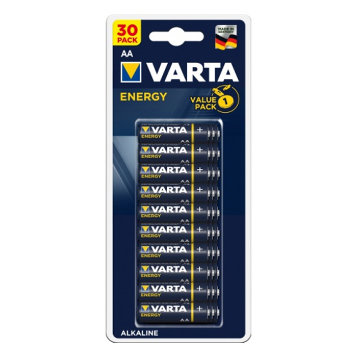 Батарейки Varta Energy 4106 AA BL30, 30 шт.