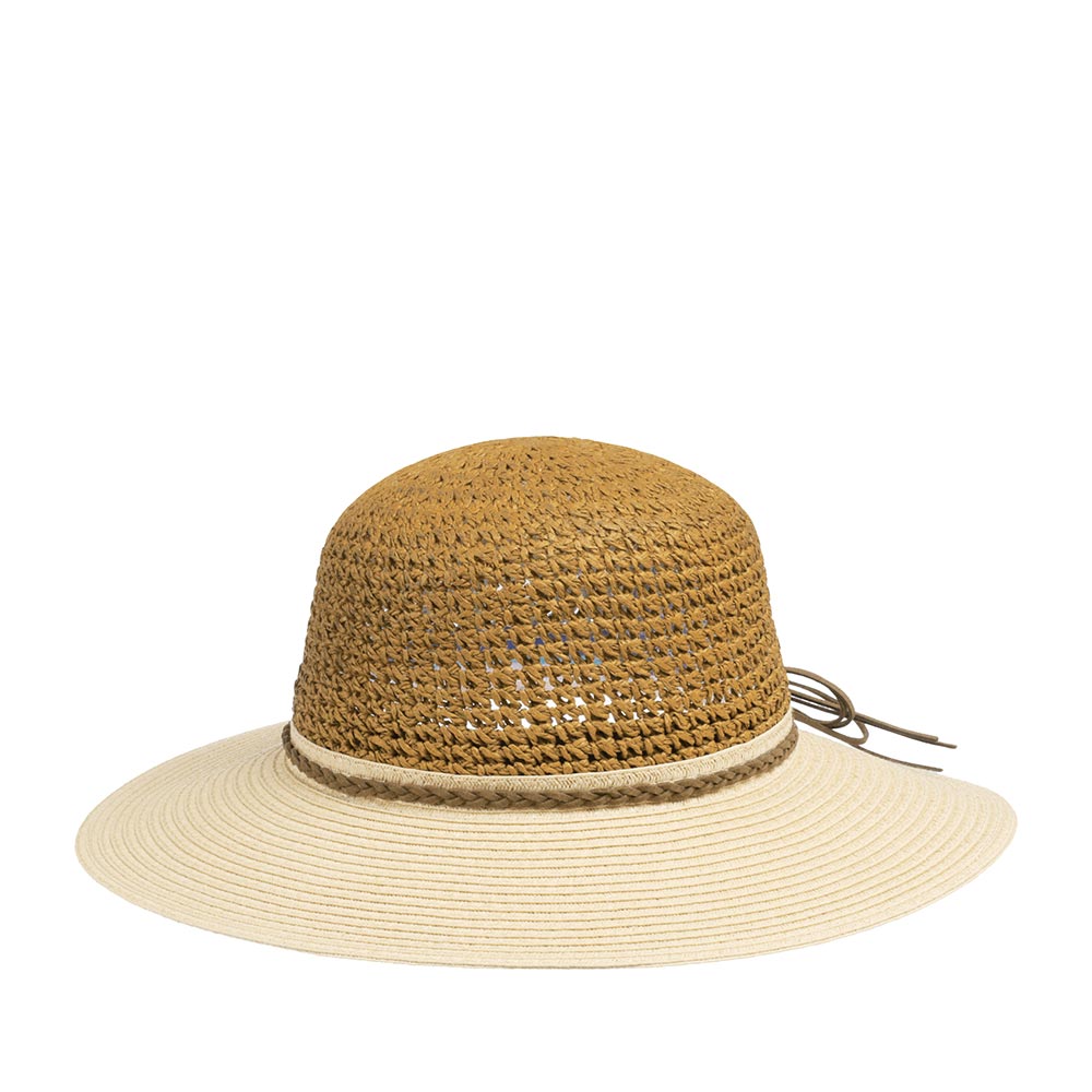 Шляпа женская HERMAN QUEEN TOSCA коричневая, р. 55