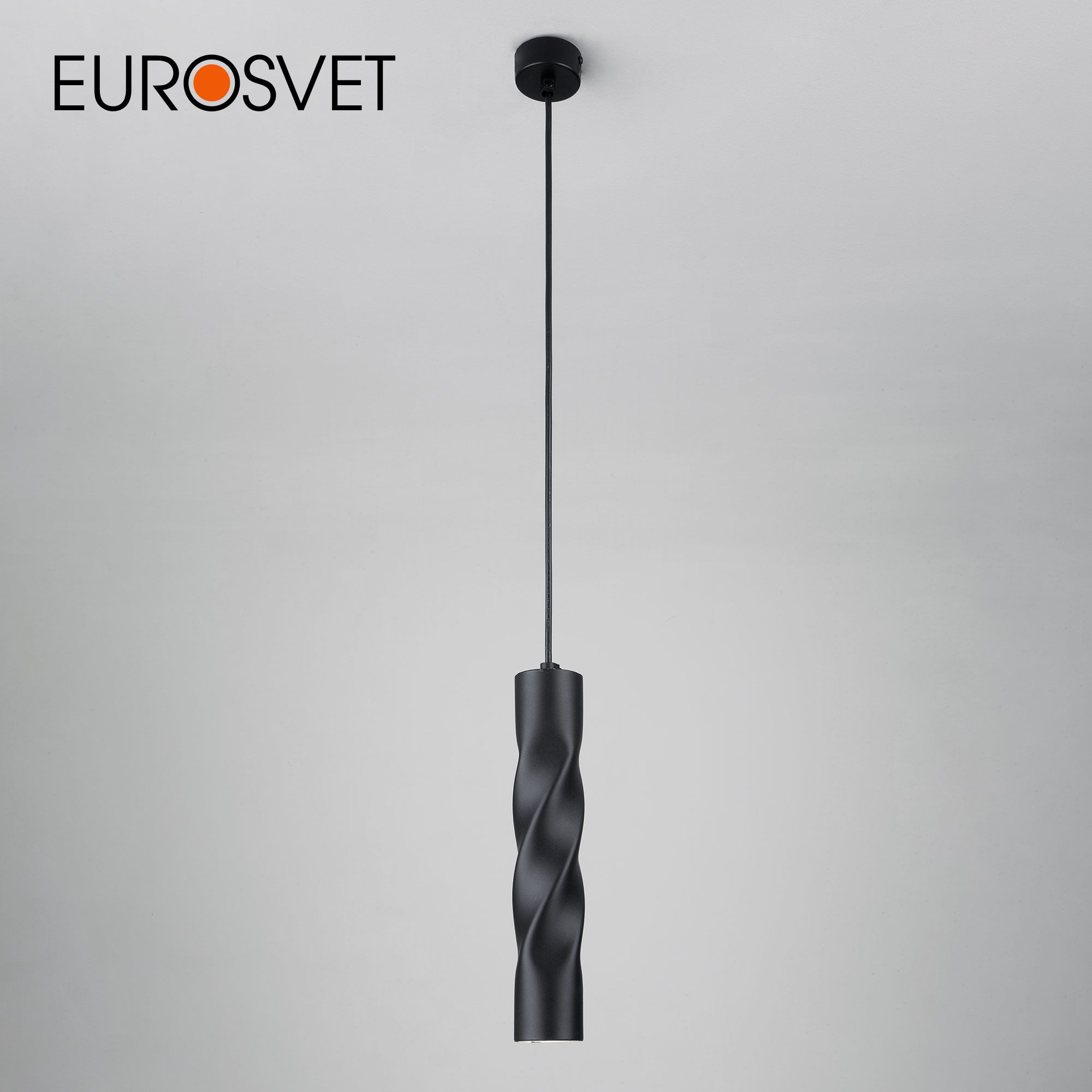 

Подвесной светодиодный светильник Eurosvet Scroll 50136/1 LED 5W 4200К черный