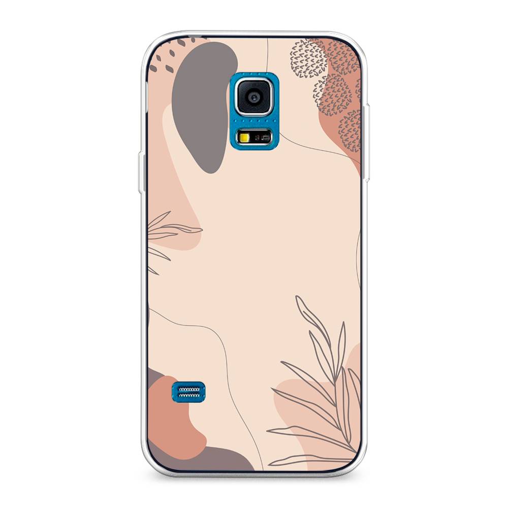 

Чехол на Samsung Galaxy S5 mini "Нюдовые тона", Коричневый;серый, 24250-4