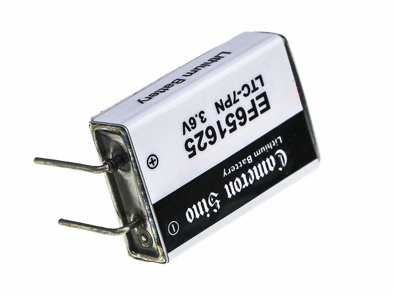 

Батарейка EF651625, LTC-7PN (Li-SOCI2, 750mAh), EF651625LTC-7PN
