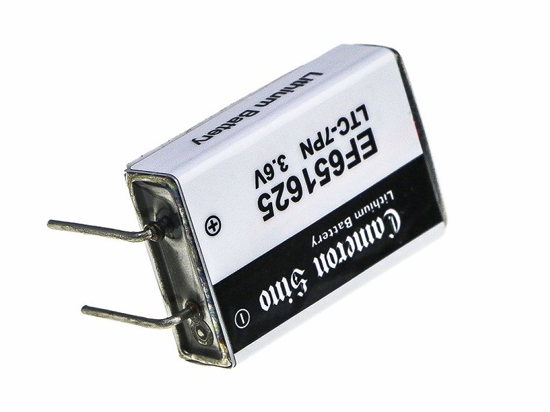 Батарейка EF651625, LTC-7PN (Li-SOCI2, 750mAh)