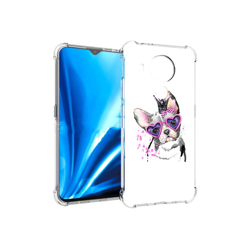 

Чехол MyPads Tocco для Nokia 5.4 принцесса (PT156621.100.558), Прозрачный, Tocco