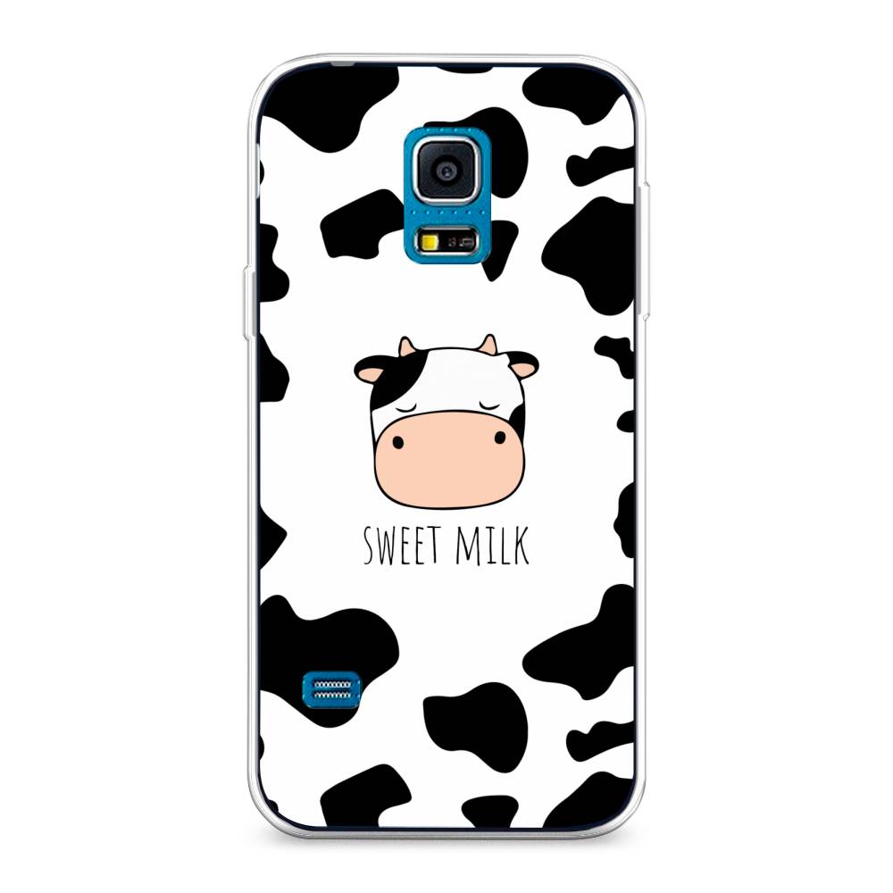 

Чехол на Samsung Galaxy S5 mini "Sweet milk", Розовый;белый;черный, 24250-1