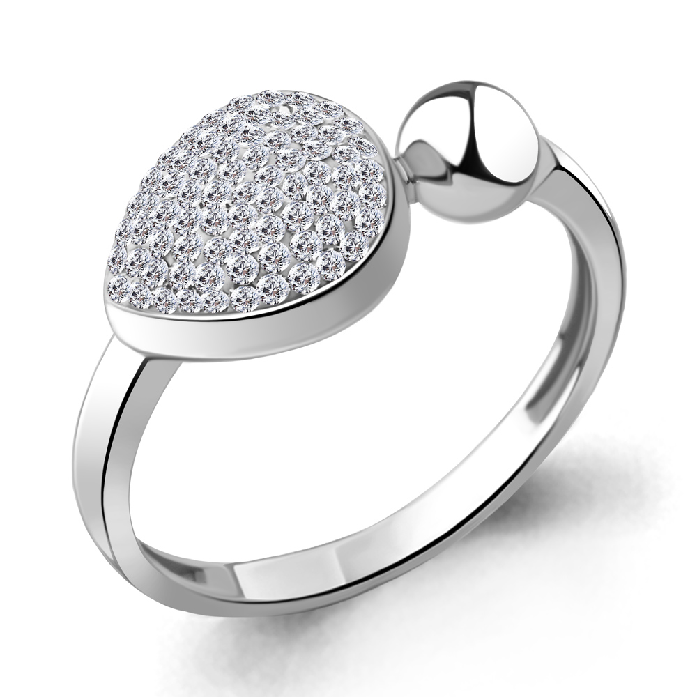 

Кольцо из серебра со стеклом Aquamarine Aquamarine 66688_925_р р. 17, 66688_925_р