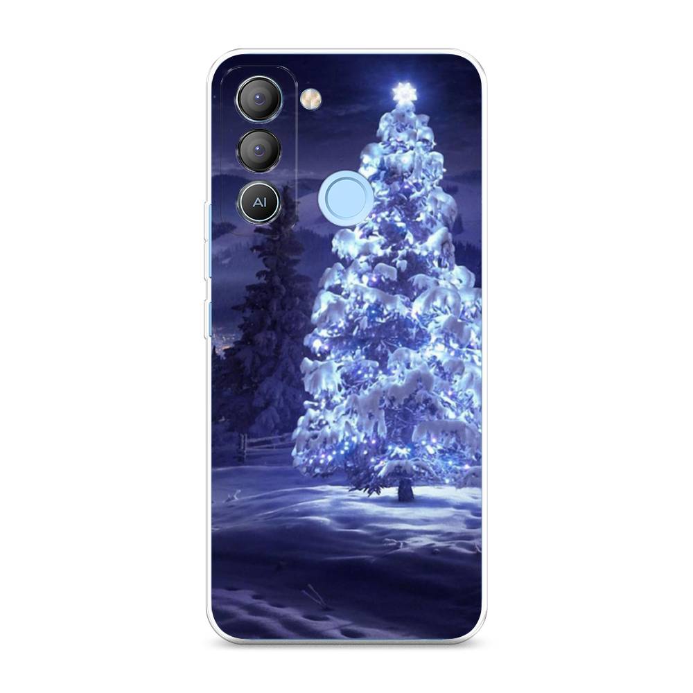 

Чехол на Tecno POP 5 LTE "Зима 4", Синий;черный;белый, 303050-2