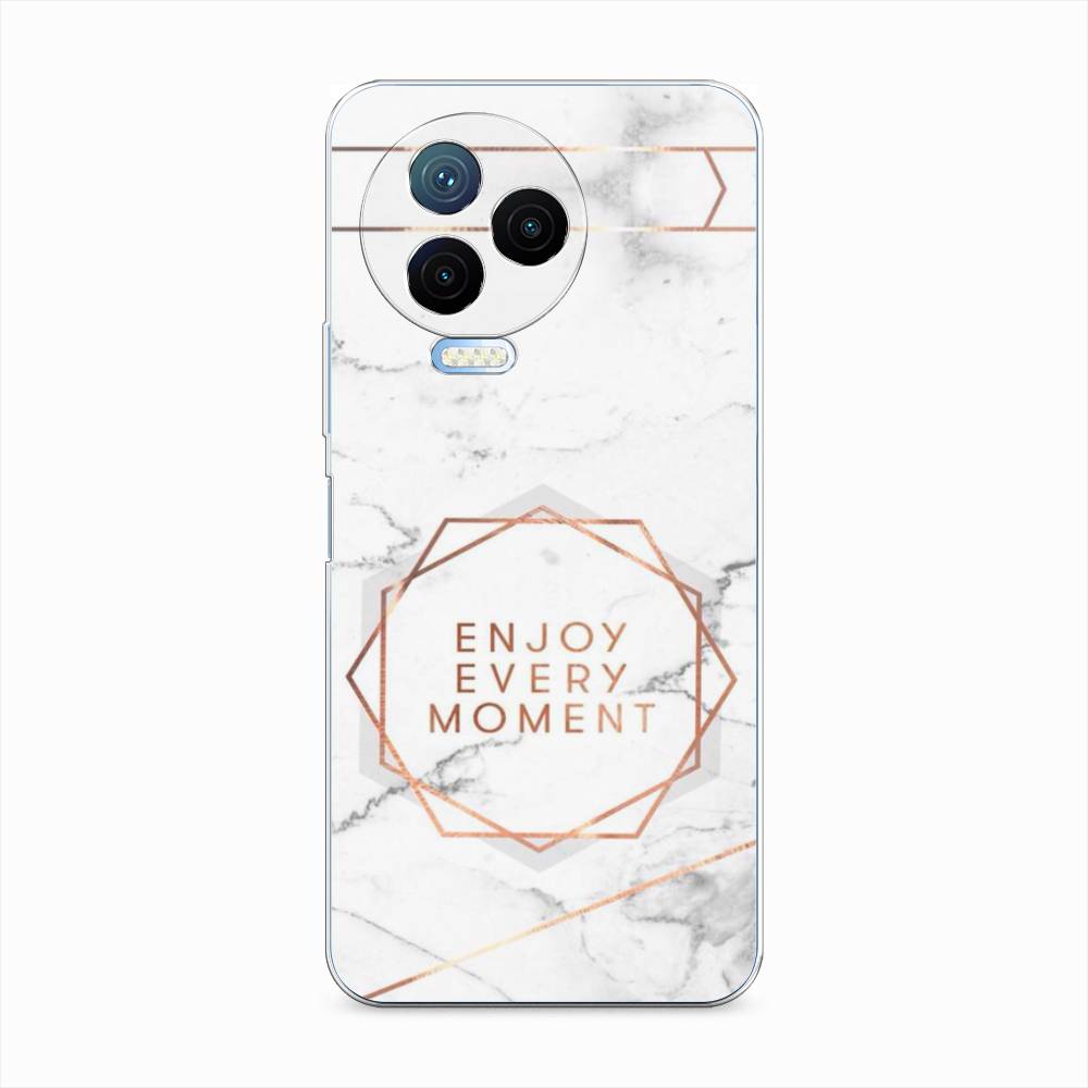 

Чехол Awog на Infinix Note 12 Pro 4G "Enjoy every moment мрамор", 3102250-7