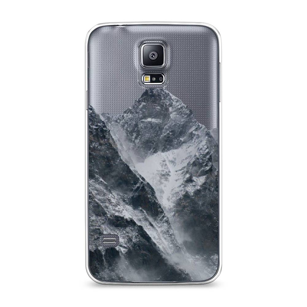 

Чехол на Samsung Galaxy S5 "Горы арт 4", Серый;бежевый, 24150-2