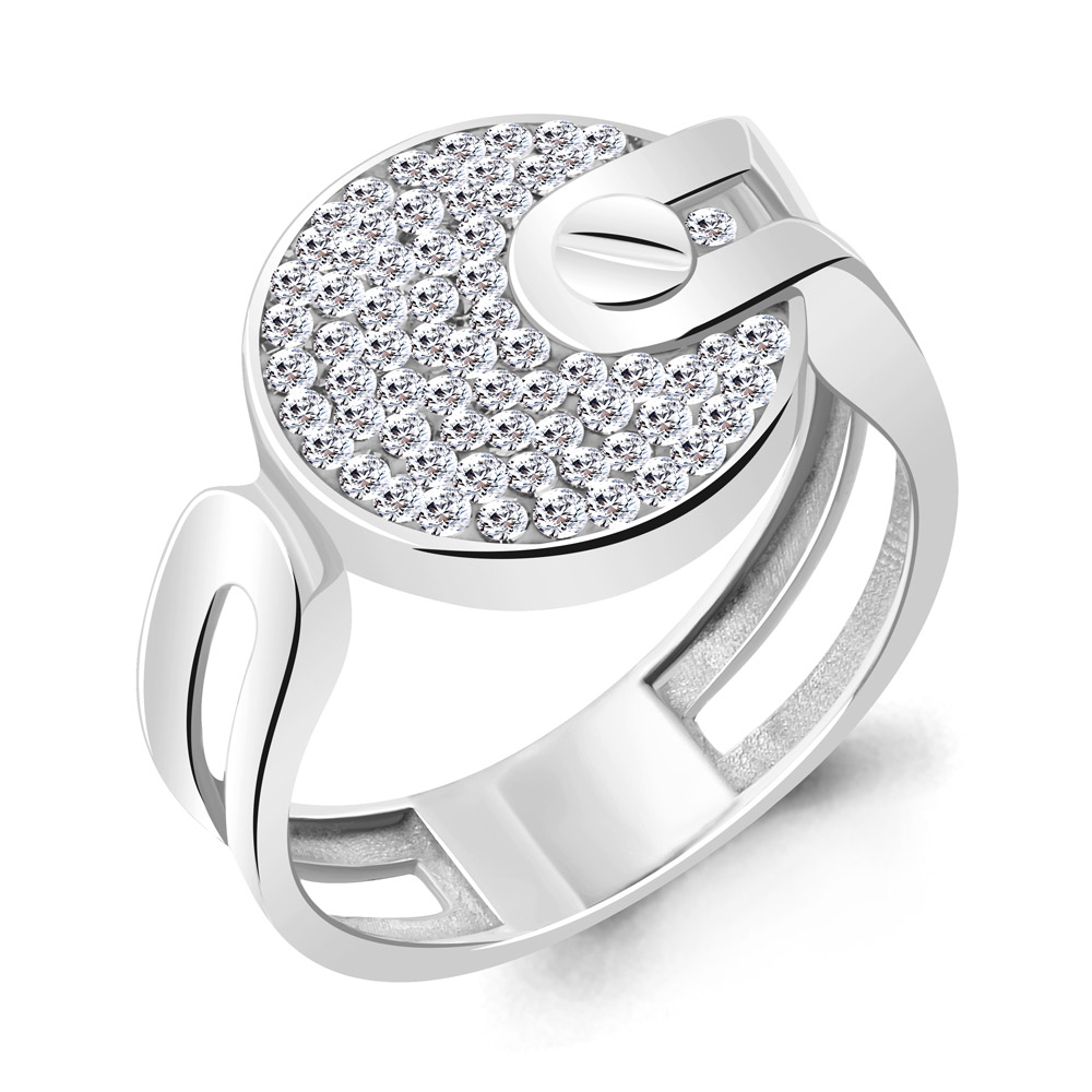 

Кольцо из серебра со стеклом Aquamarine Aquamarine 66684_925_р р. 19, 66684_925_р