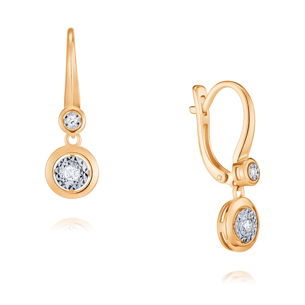 

Серьги из красного золота с бриллиантом ADAMAS 24039566/01-А502Д-41, 24039566/01-А502Д-41