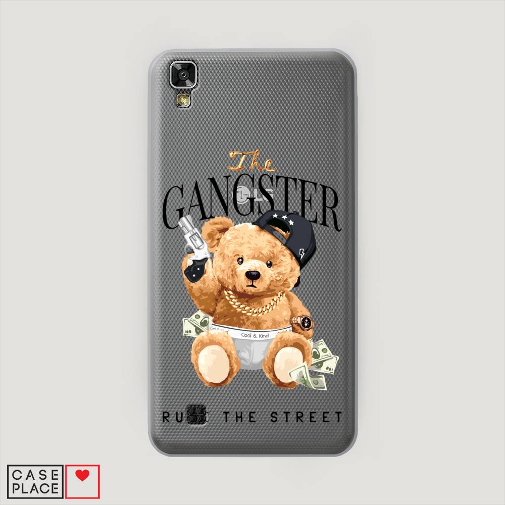 

Чехол на LG X Power (K220DS) "The Gangster", Бежевый;серый;черный, 82350-6