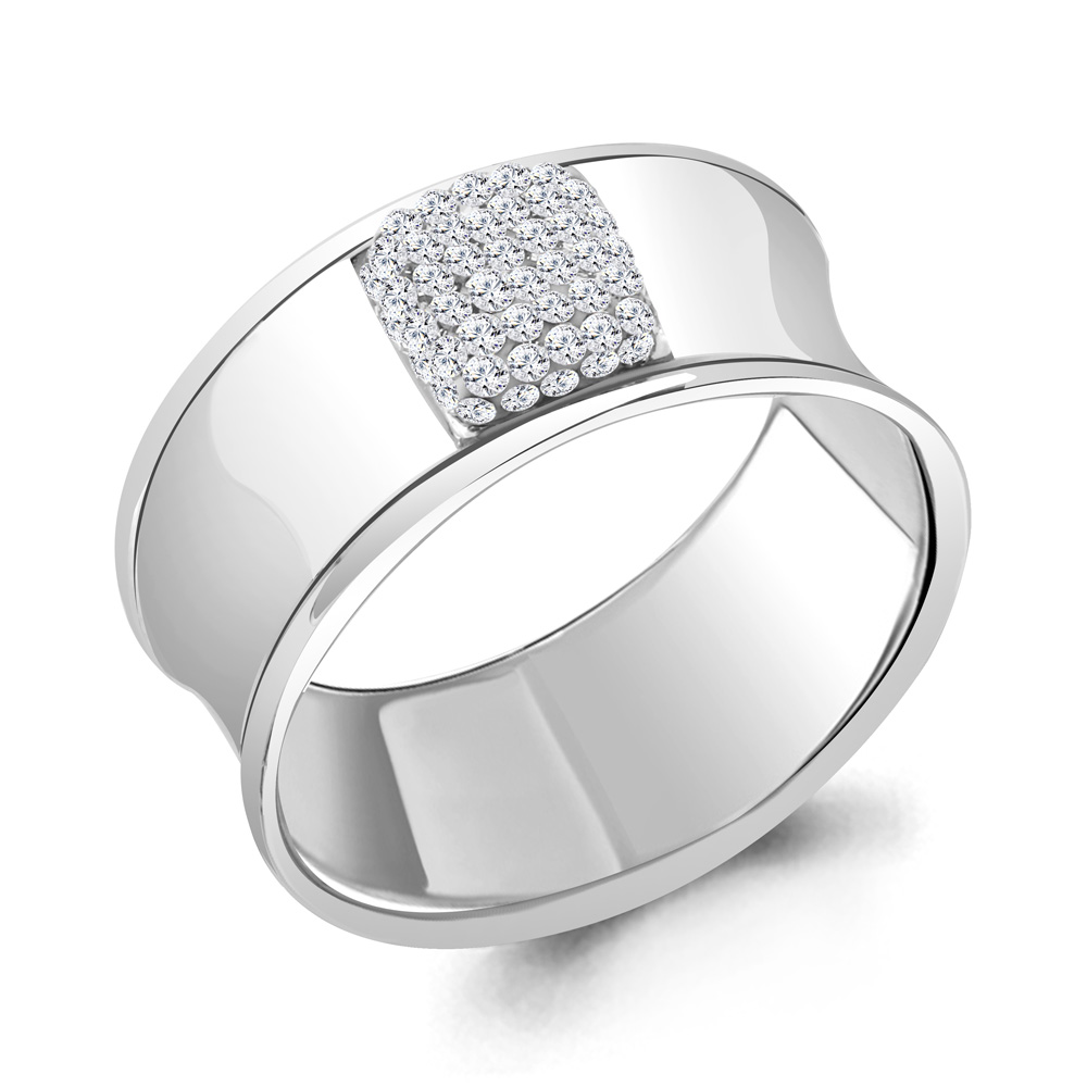 

Кольцо из серебра со стеклом Aquamarine Aquamarine 66676_925_р р. 17,5, 66676_925_р