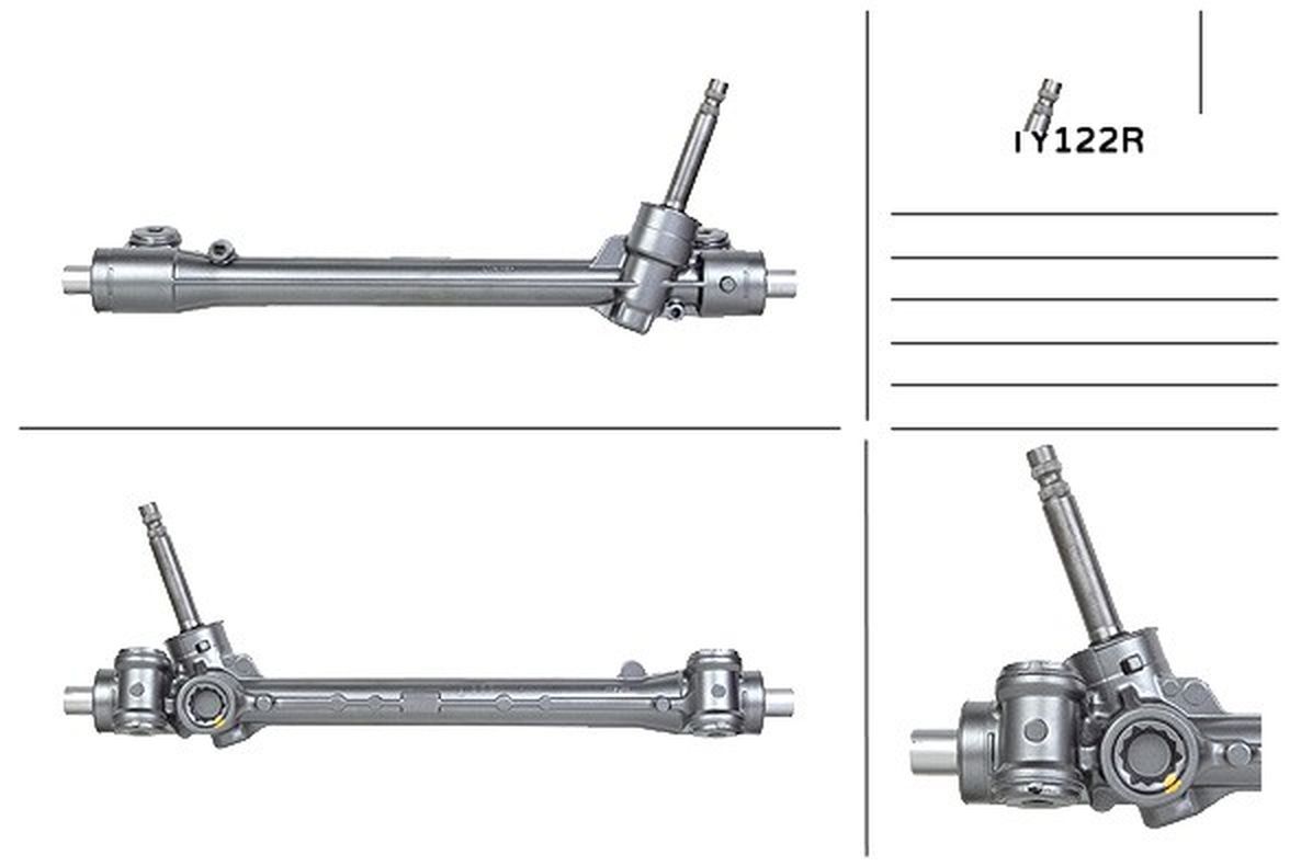 Рулевая рейка JTEKT PSGTY122R Toyota Prius C 2011-, Yaris 2011-, PSGTY122R