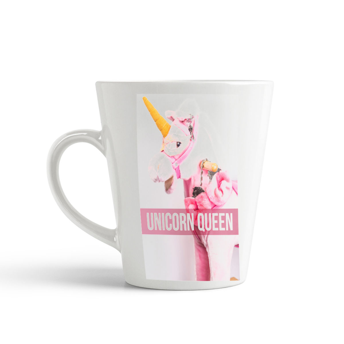

Кружка-латте CoolPodarok Unicorn queen Королева Единорогов