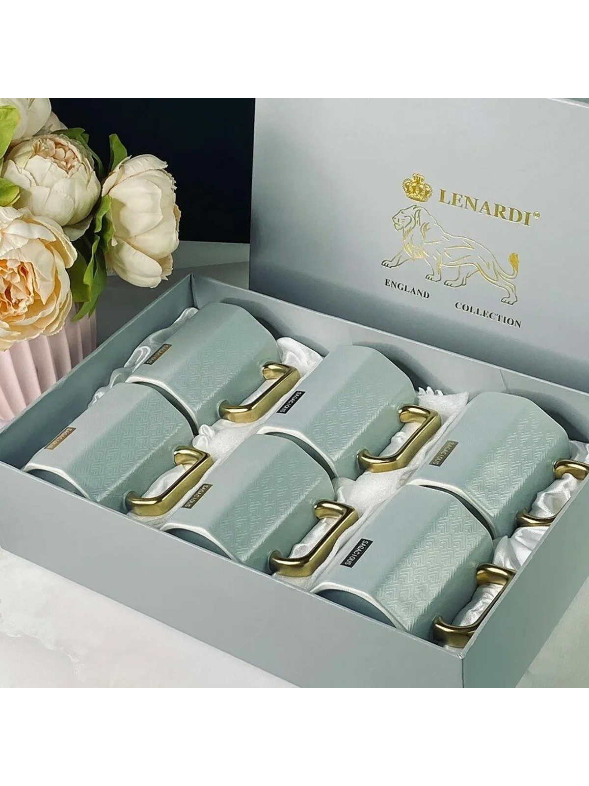 

Кружки Lenardi фарфор, 350 мл, 6 шт