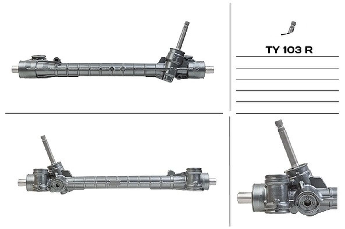 Рулевая рейка JTEKT PSGTY103R Citroen C1 2005-, Peugeot 107 2005-, Toyota Aygo 2005-2014