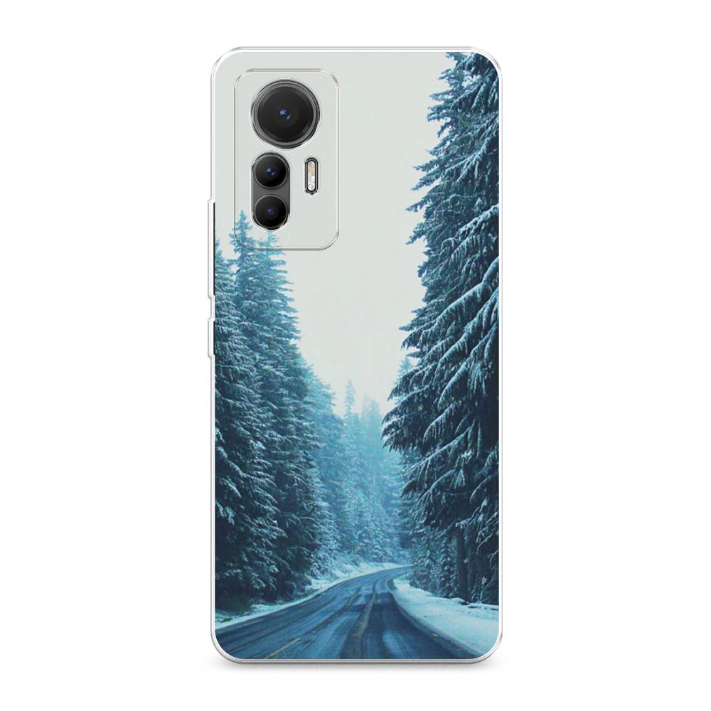 

Чехол на Xiaomi 12 Lite "Зима 9", Бежевый;голубой;черный, 315050-2