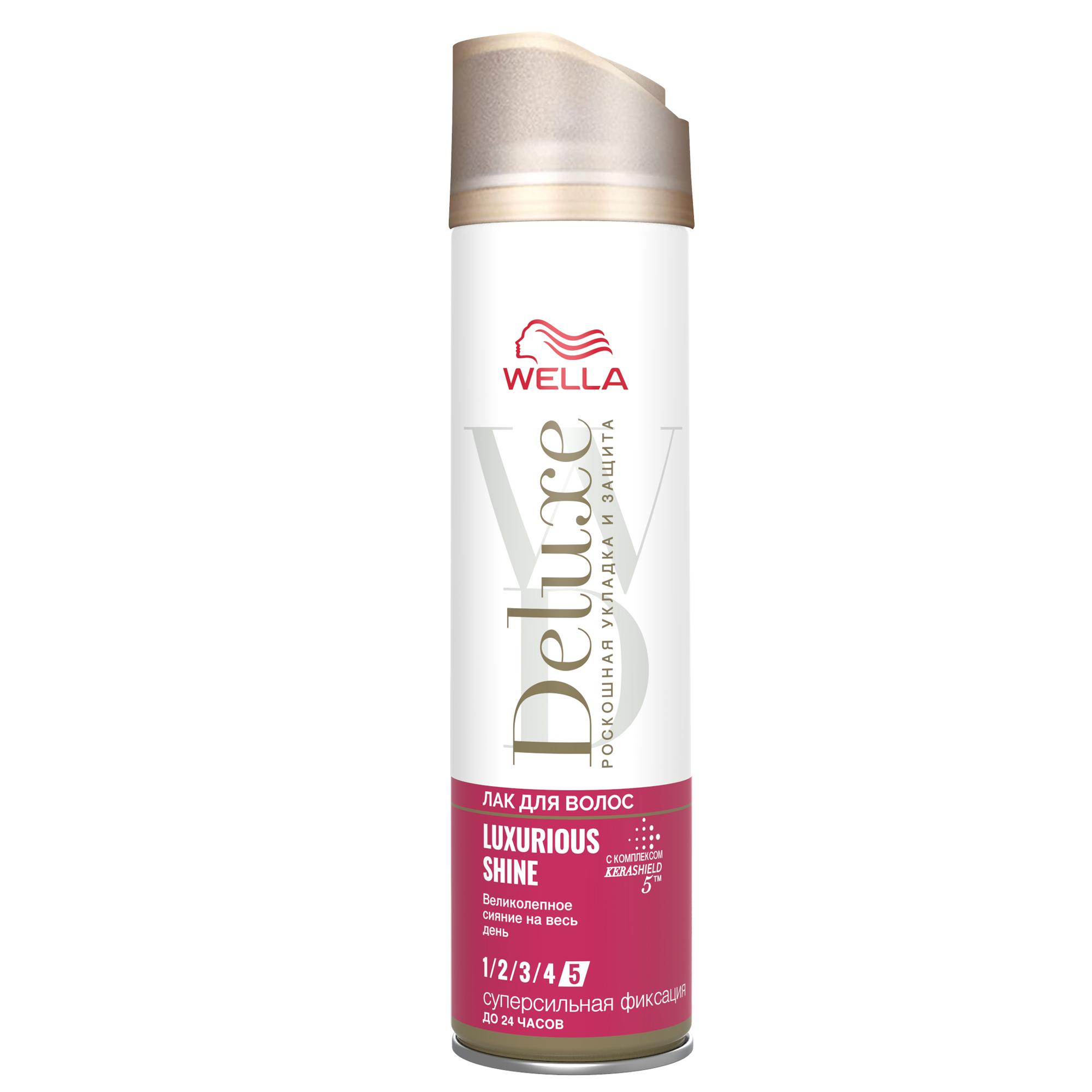 

Лак для волос Wella Deluxe Luxurious Shine 250 мл, Deluxe Luxurious Shine