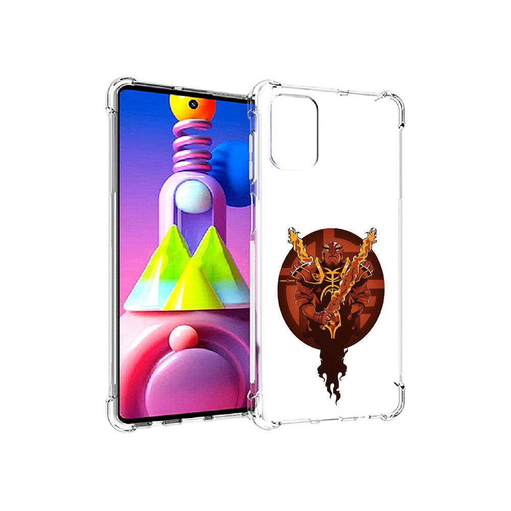 

Чехол MyPads Tocco для Samsung Galaxy M51 ember spirit (PT156838.490.20), Прозрачный, Tocco