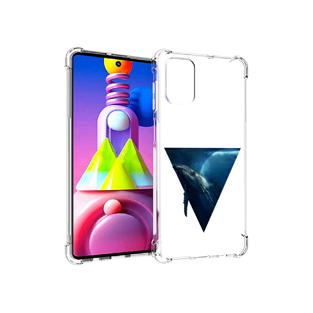 

Чехол MyPads Tocco для Samsung Galaxy M51 3D кит (PT156838.490.2), Прозрачный, Tocco