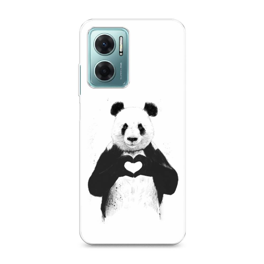 

Чехол Awog на Xiaomi Redmi 10 5G "Панда love", Разноцветный, 313550-10