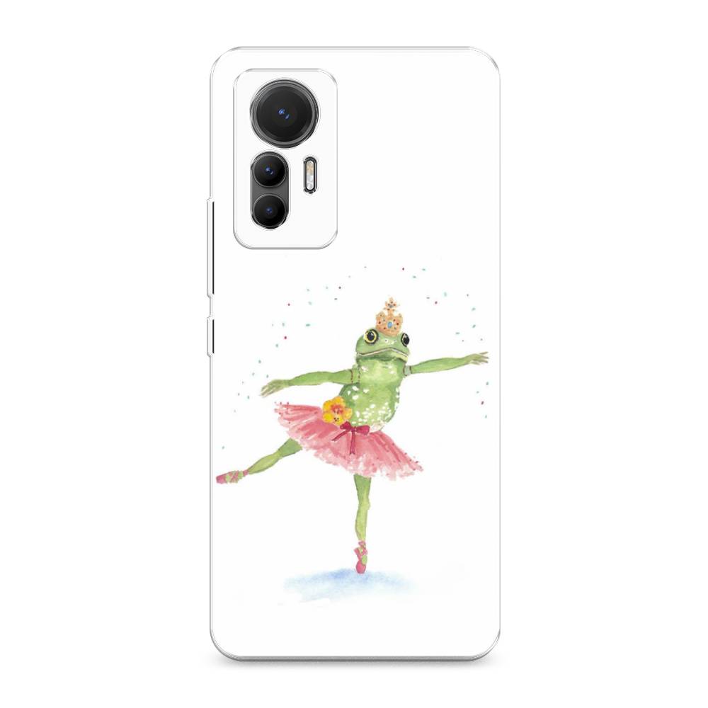 

Чехол на Xiaomi 12 Lite "Лягушка-балерина", Зеленый, 315050-4