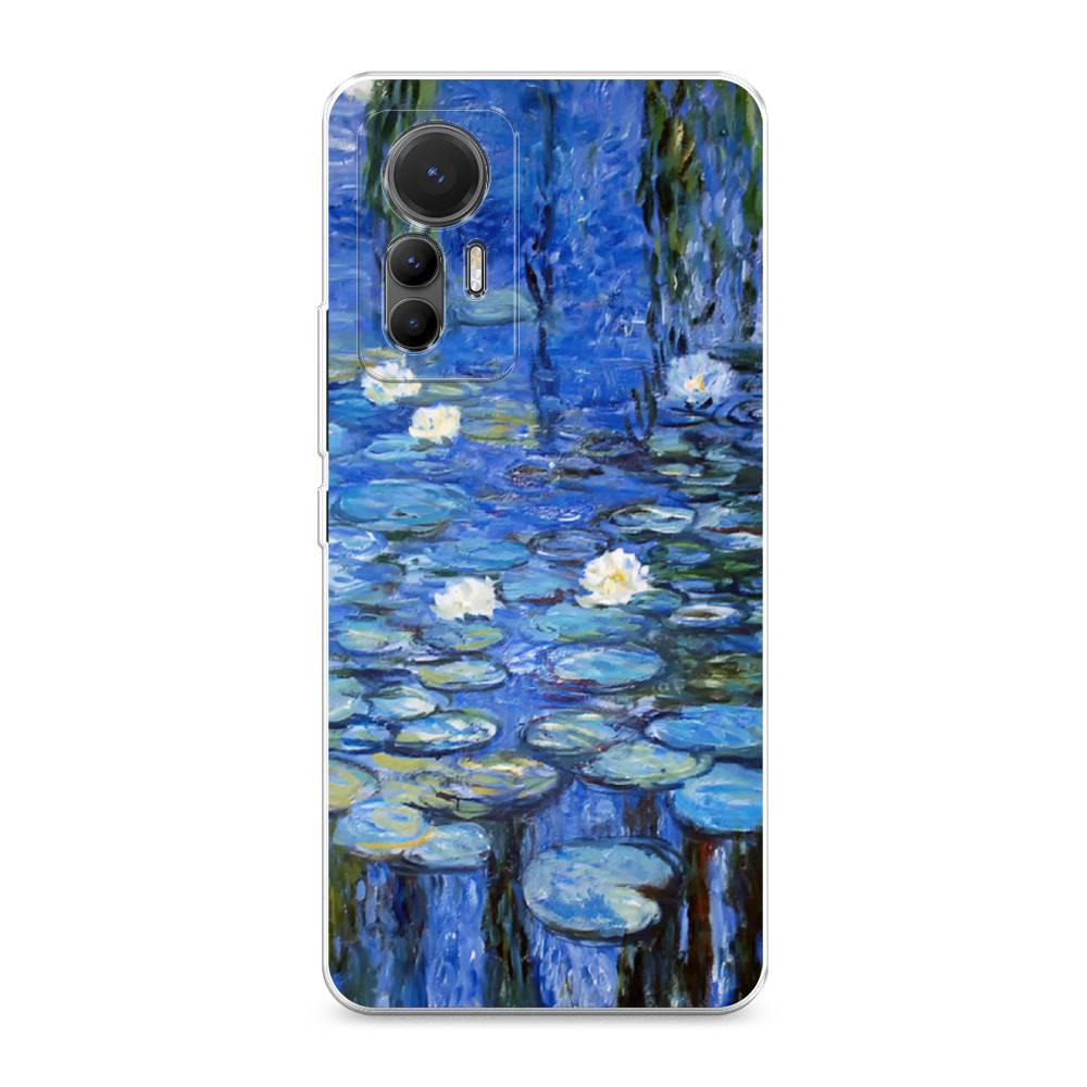 

Чехол для Xiaomi 12 Lite "Нарисованный пруд", Синий;зеленый, 315050-4