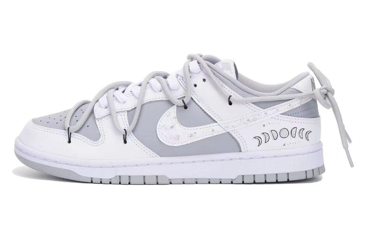 

Кеды унисекс Nike Dunk Low Retro белые 44 EU, Белый, Dunk Low Retro