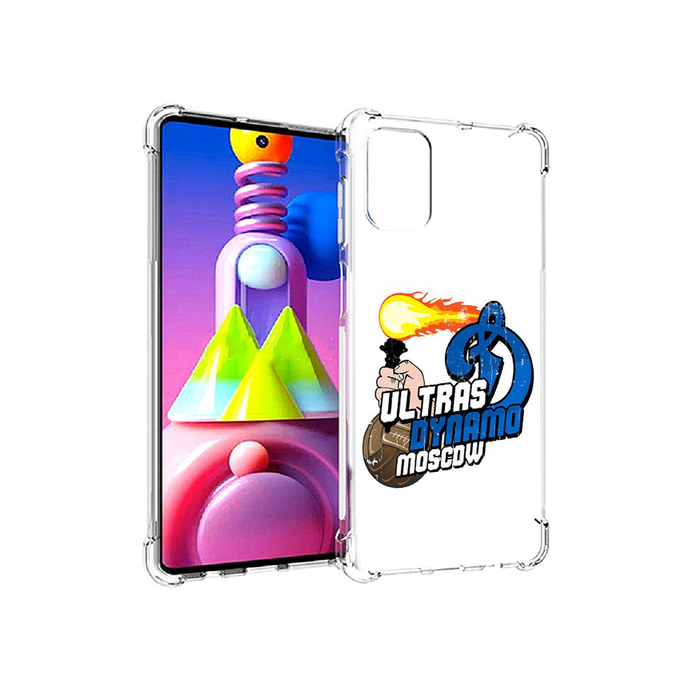

Чехол MyPads Tocco для Samsung Galaxy M51 ФК Динамо (PT156838.490.177), Прозрачный, Tocco
