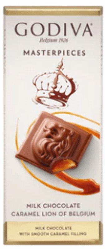 Шоколад Godiva молочный с кремовой начинкой из фундука 83 г