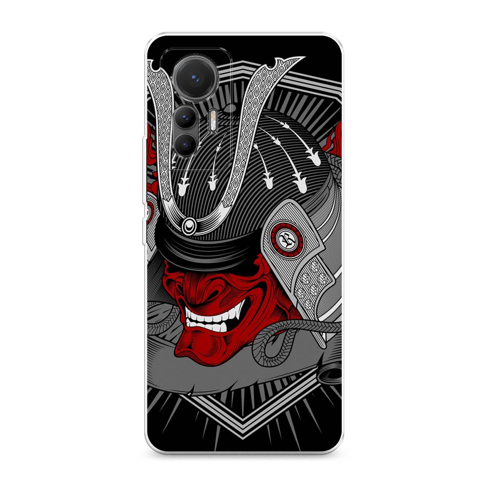 

Чехол на Xiaomi 12 Lite "Красная маска самурая", Белый;красный;черный, 315050-4