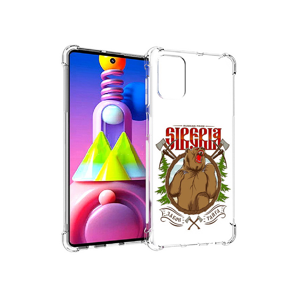 

Чехол MyPads Tocco для Samsung Galaxy M51 Тайга (PT156838.490.168), Прозрачный, Tocco