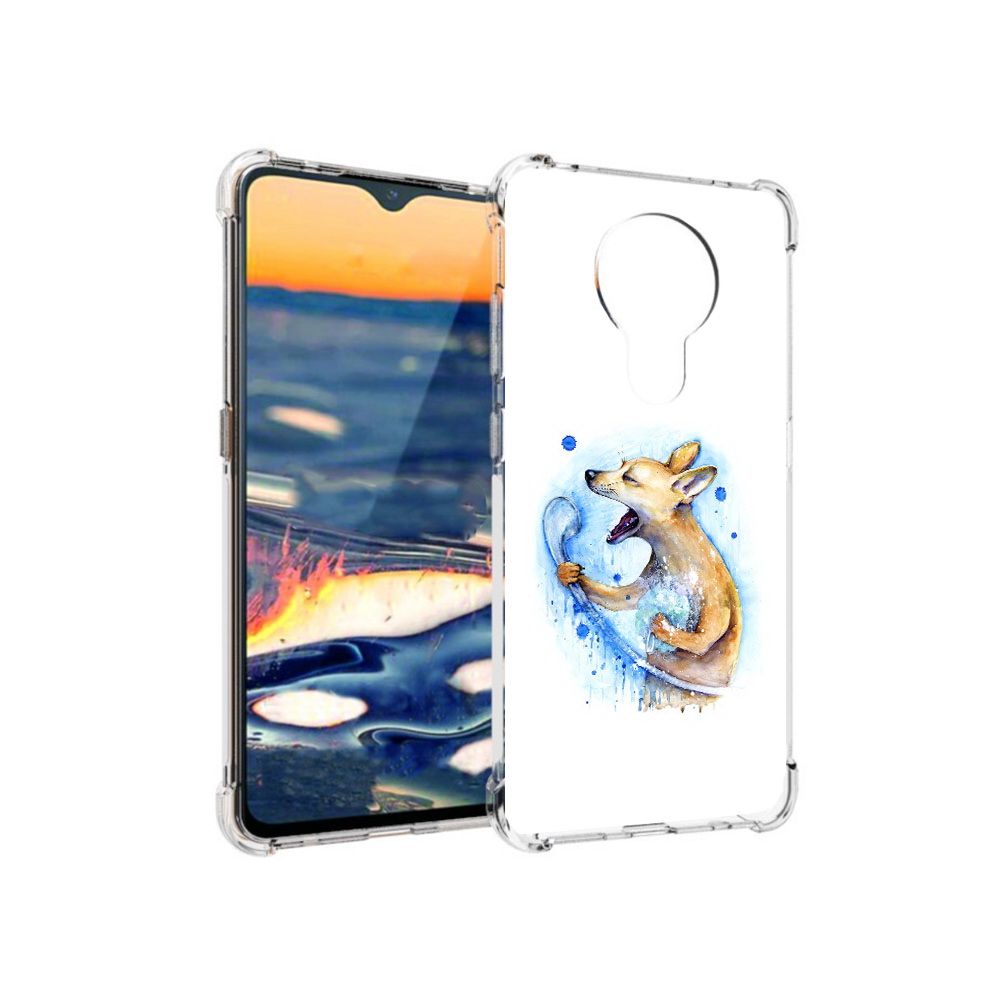 

Чехол MyPads Tocco для Nokia 5.3 пение в душе (PT227052.106.537), Прозрачный, Tocco