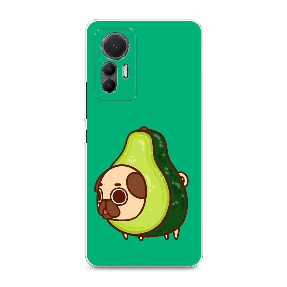 

Чехол на Xiaomi 12 Lite "Мопс авокадик", Зеленый, 315050-1