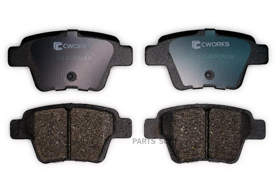 

Тормозные колодки CWORKS задние Low Metallic C12CR0016
