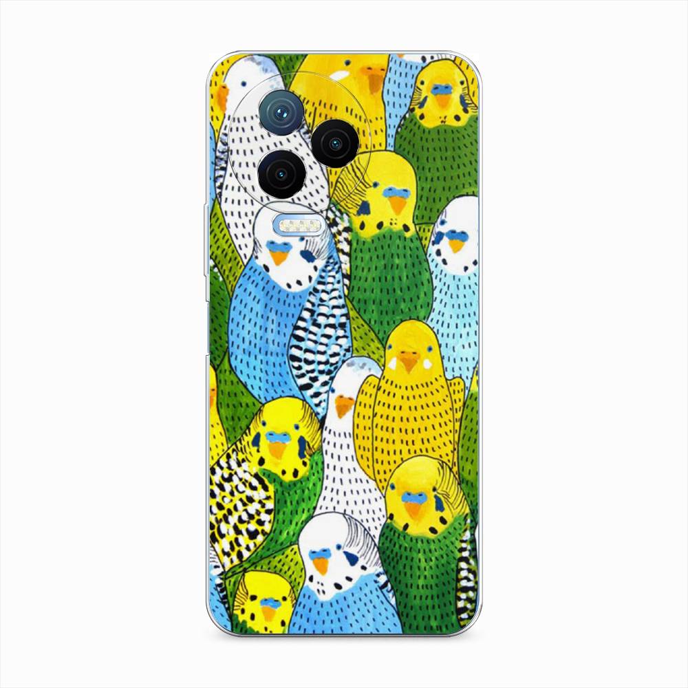 

Чехол Awog на Infinix Note 12 Pro 4G "Попугаи", 3102250-1