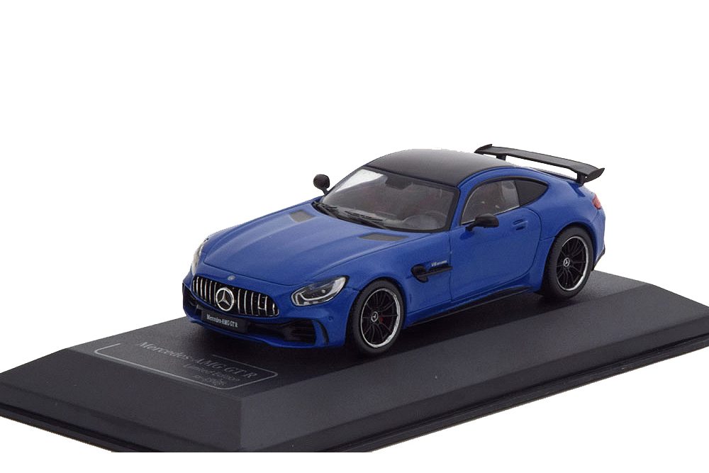 

Модель коллекционная PREMIUM X Mercedes C190 amg gt-r 2018 blue / мерседес амг гт-р синий
