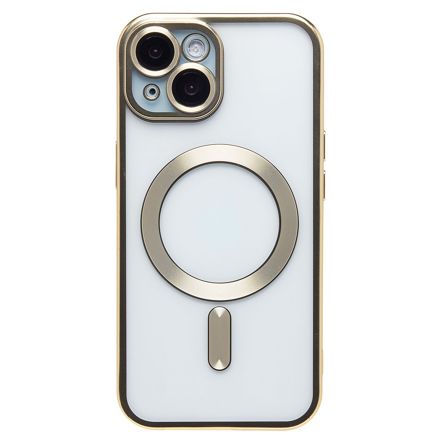 

Чехол для iPhone 15 силиконовый MagSafe 7 <золотой>, Золотистый