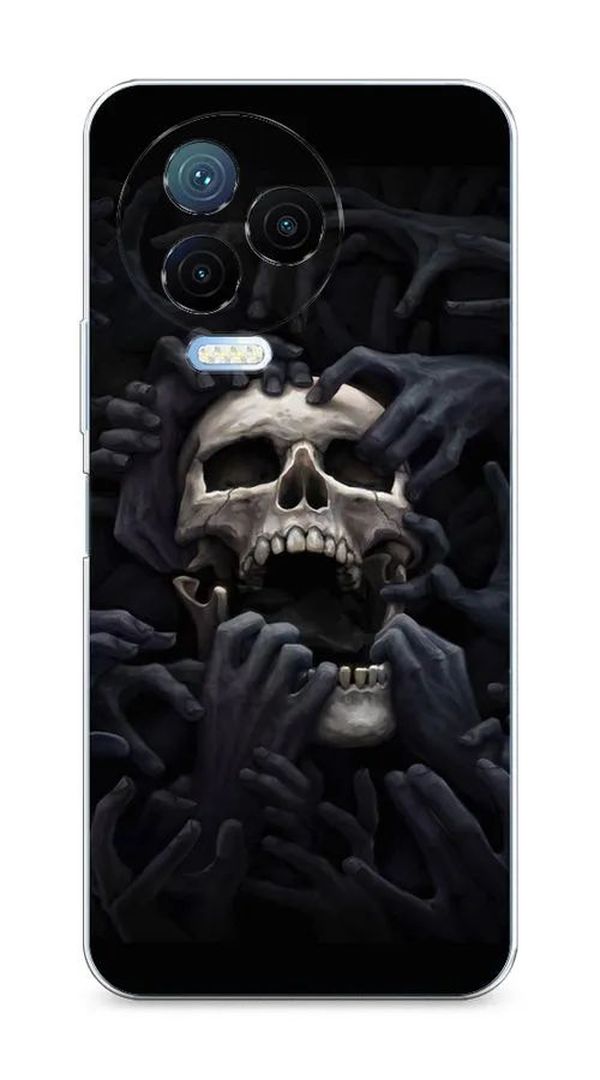 

Чехол Awog на Infinix Note 12 Pro 4G "Череп 29", Разноцветный, 3102250-9