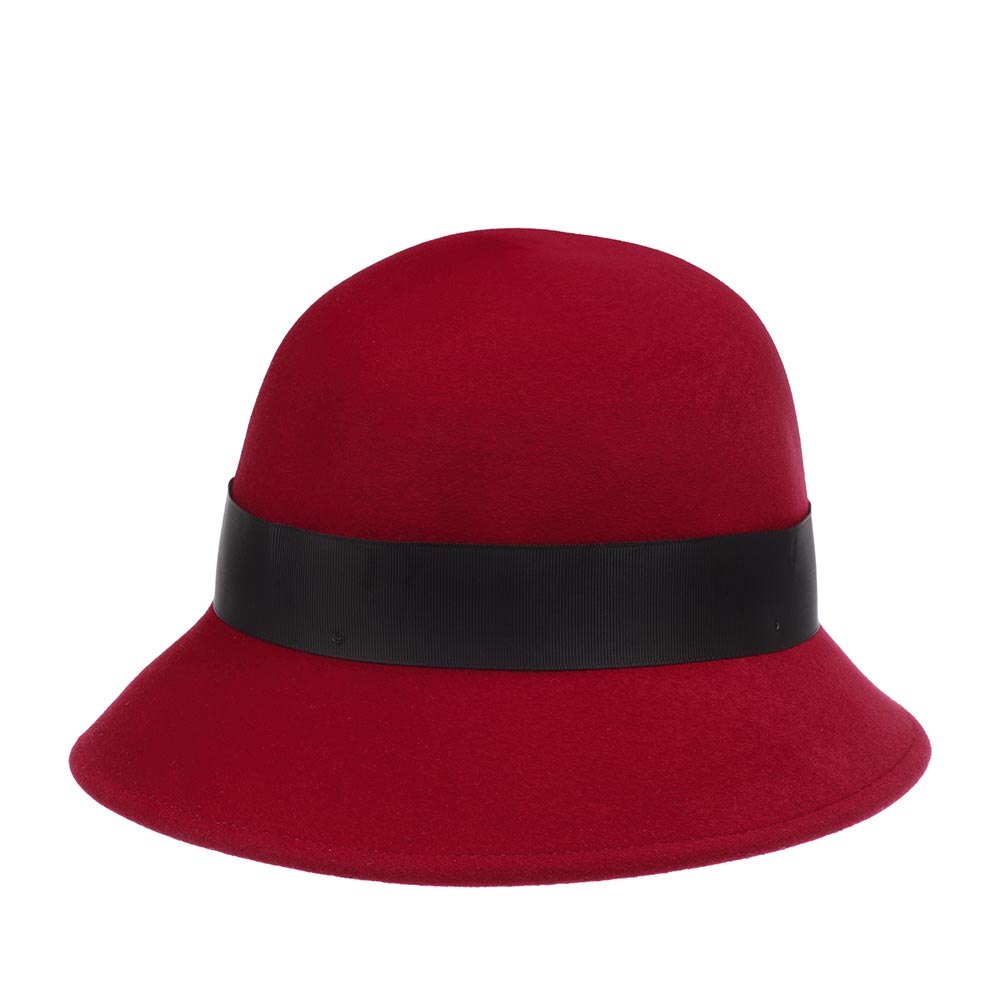 Шляпа женская BETMAR B1798H CASSAT красная, р. 56