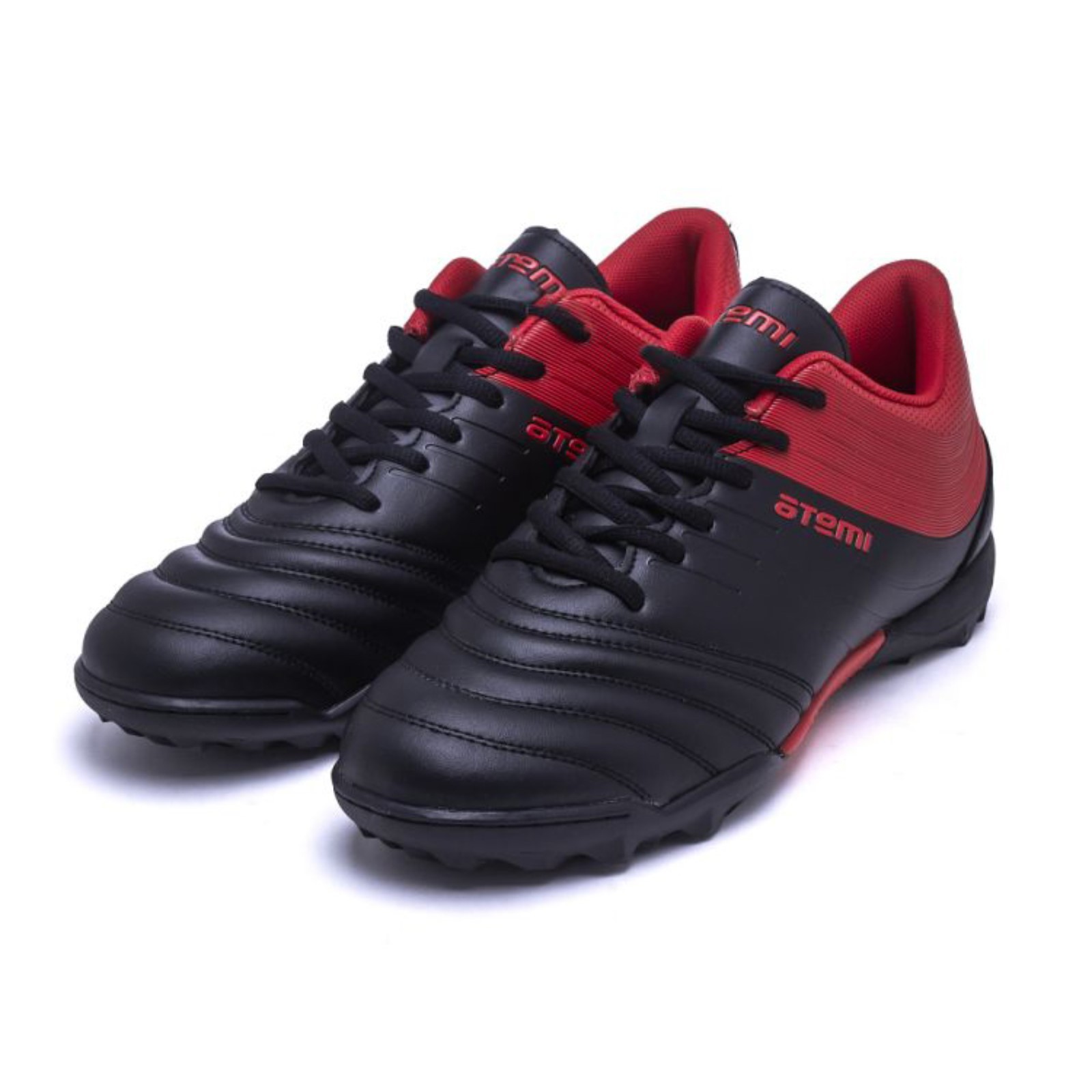 

Бутсы футбольные ATEMI, SBA-002 TURF JUNIOR, Черный;красный, TURF