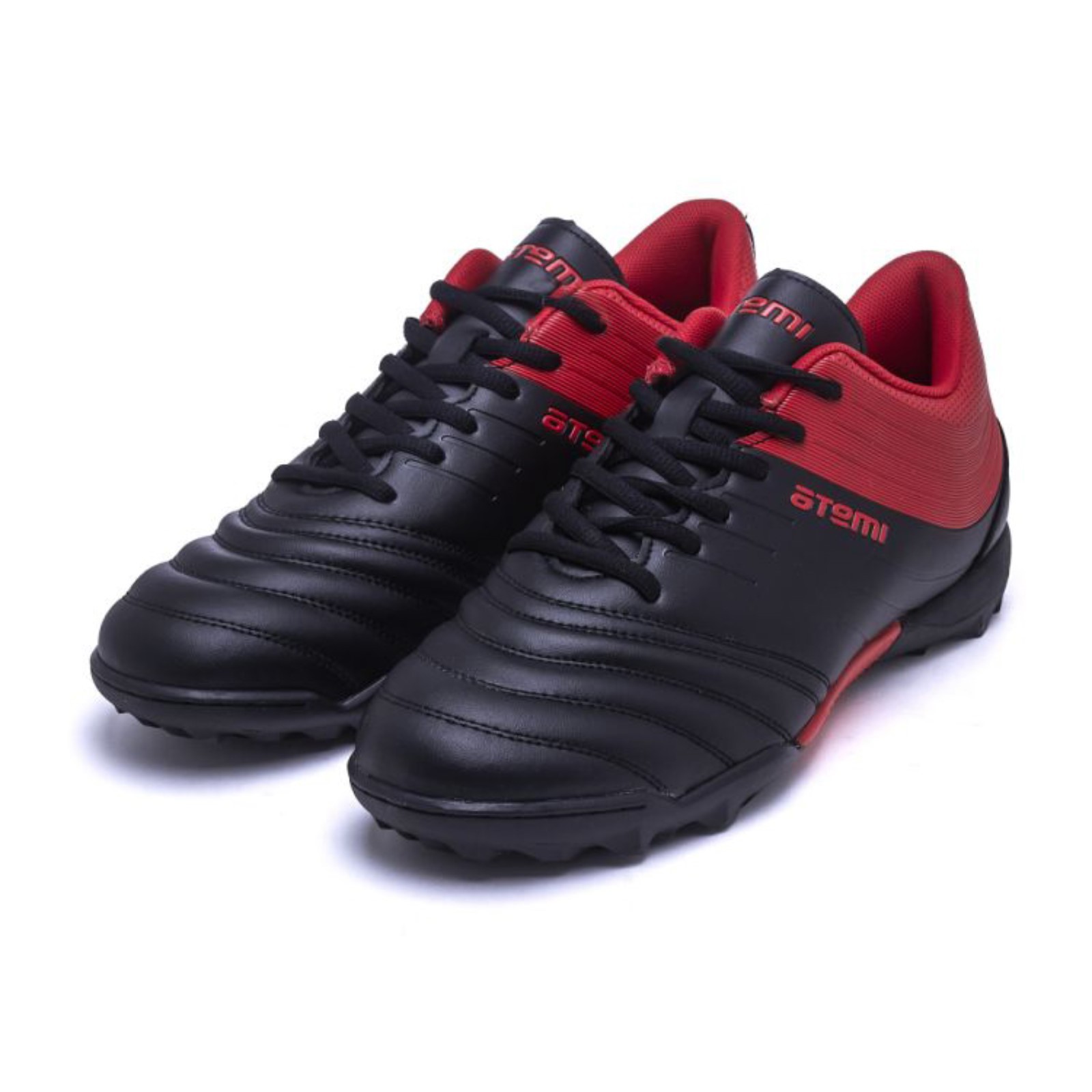 

Бутсы футбольные ATEMI, SBA-002 TURF, Черный;красный, TURF