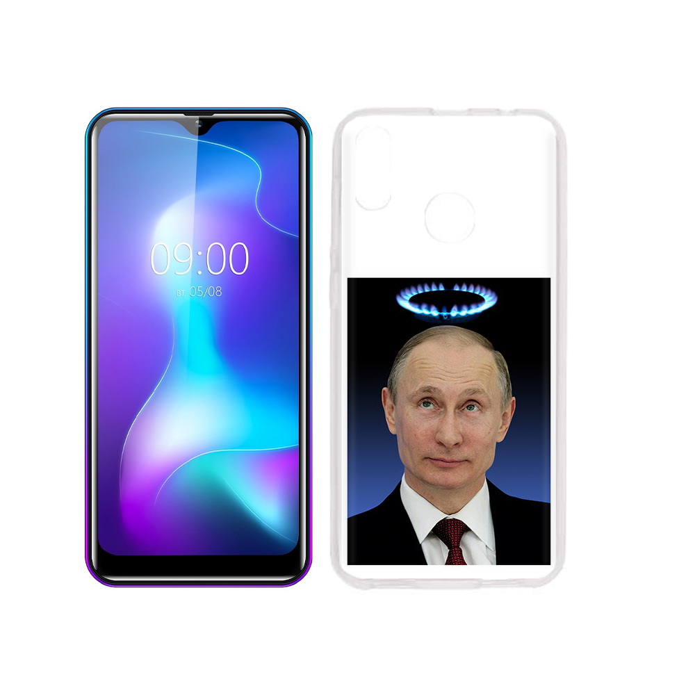 

Чехол MyPads Tocco для BQ 6042L святой газ, Прозрачный, Tocco