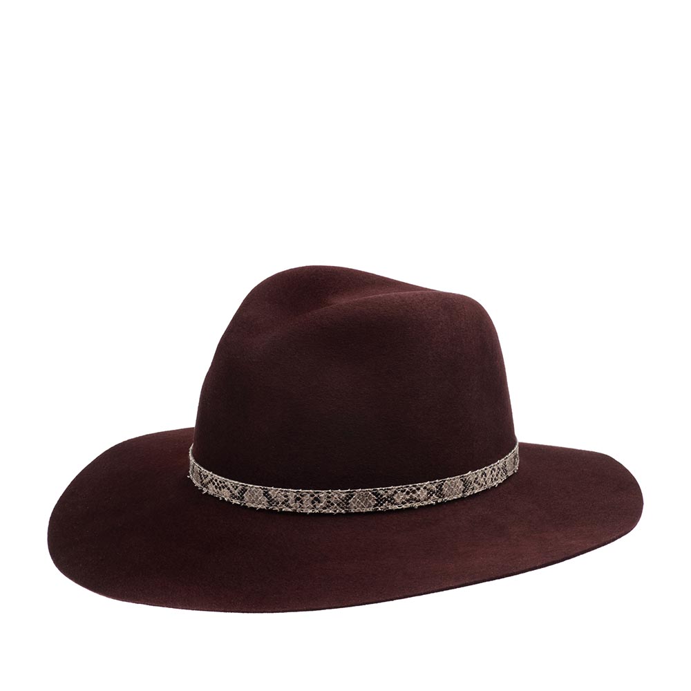 Шляпа женская BETMAR B1671H TESSA бордовая, р. 58